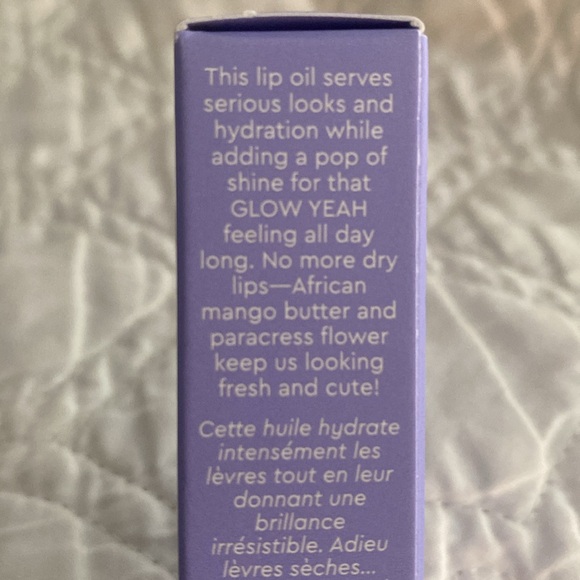 Florence “Glow Yeah” Hydrating Lip Oil by Mills NIB - Picture 6 of 10